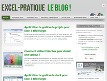 Tablet Screenshot of blog-excel.com